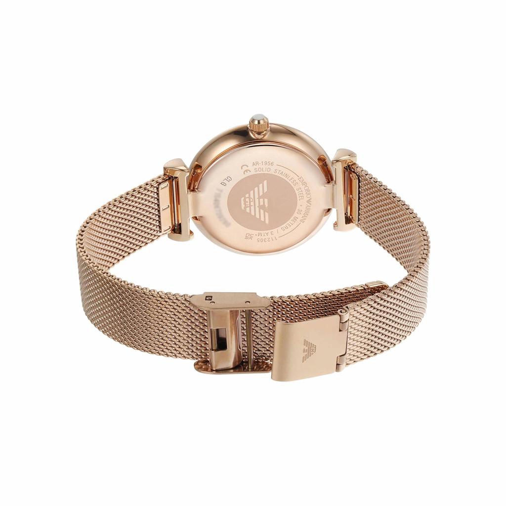 Emporio Armani Analoge Edelstahluhr AR1956 Damen