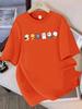 Cotton Breathable Childrens Tshirt Fun Cute Pet Collection Printed Unisexs and Womens Casual Parent Child Clothing Top