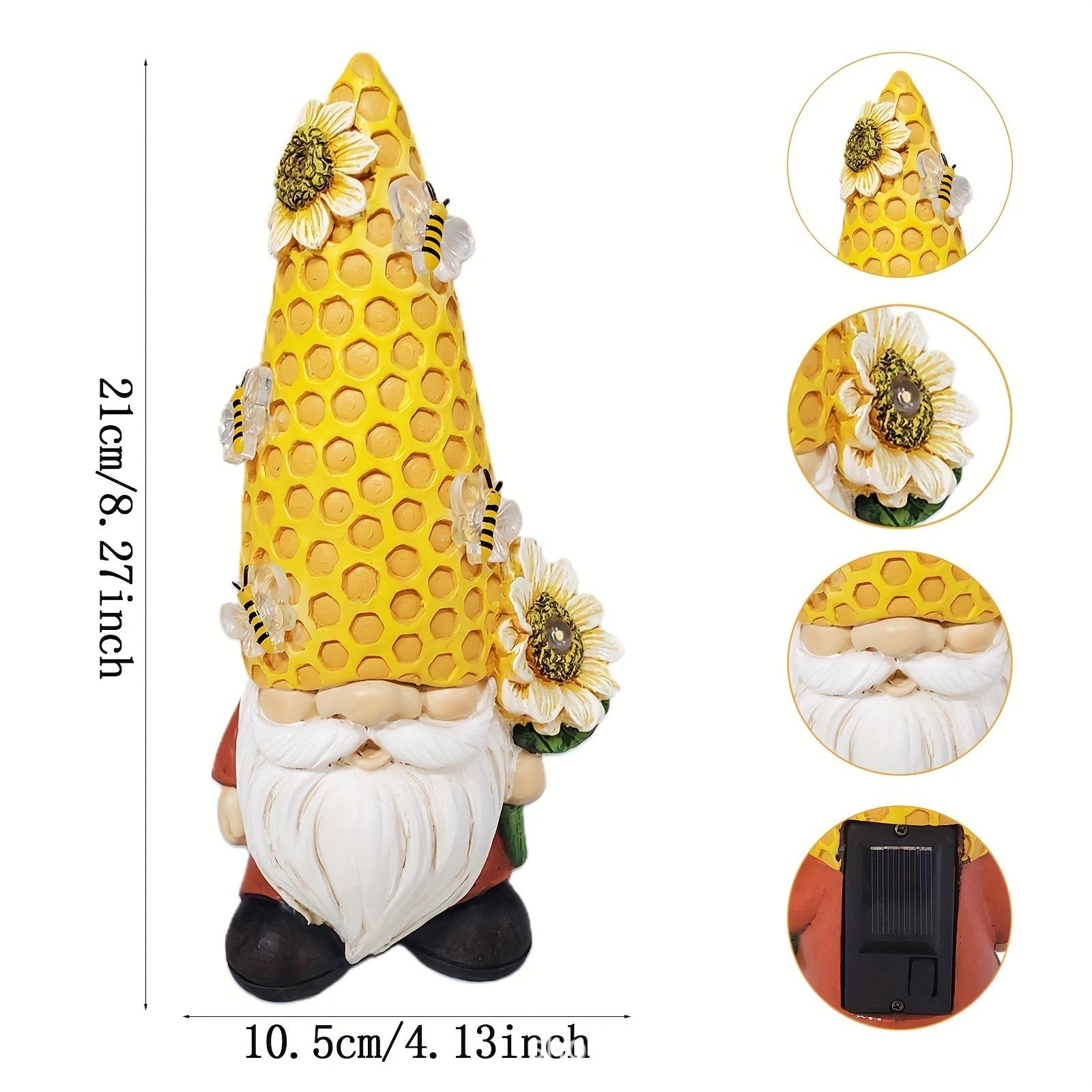 

JYL TS/175,Resin Bee Gnome Elf LED Light Indoor Outdoor Garden Decor Festival Elf LED Light One Size малиновый роз