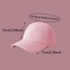 Bow Tie Baseball Cap Female Big Head Baseball Cap American Wide Brim Retro Trend Embroidery Duck Tongue Cap