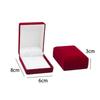 Velvet Necklace Storage Box Solid Color Necklace Holder Fashion Jewelry Display Box  Necklace