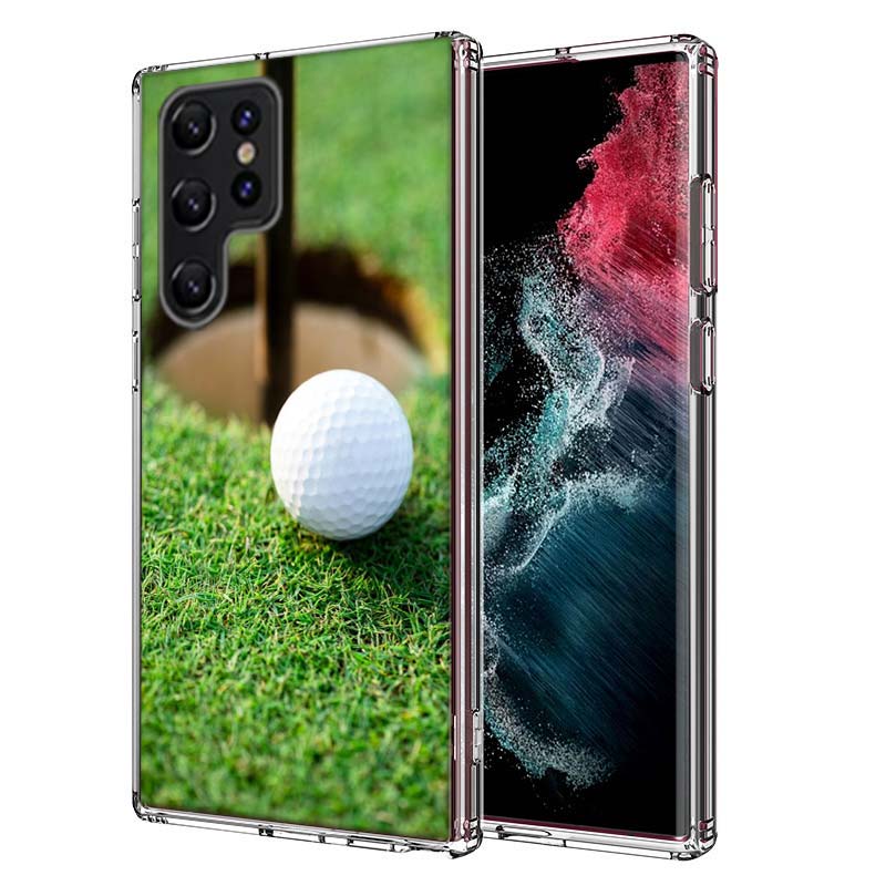 

Leisure Advanced Sports Golf Capa Phone Case For Samsung S26 Ultra S25 Edge Galaxy S23 S21 S20 S24 FE S22 S10 Plus Cover Clear T Samsung S24 Ultra