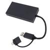 USB 3.0 Or USB C To Dual HD Splitter 2 In 1 USB To HD Output Adapter Support 4K 2K Extended Display for PC Laptop