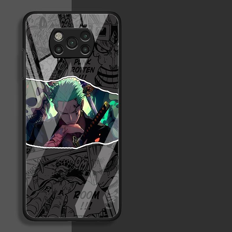 Hülle für Xiaomi Poco X6 M5 X7 Pro M3 M4 X3 Pro X5 F5 C40 X4 F4 F3 Handyhülle OneS P-ieceS Anime