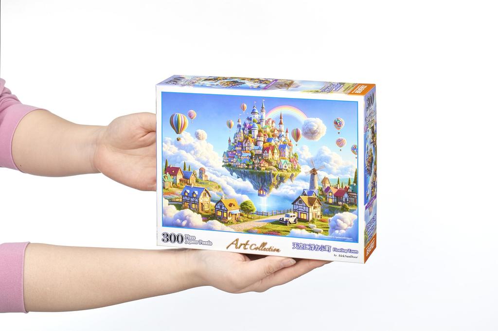 In Beverly Jigsaw Floating Town In the Sky X 38 [Made Japan] 300-piece Puzzle (26 Cm) 300-150