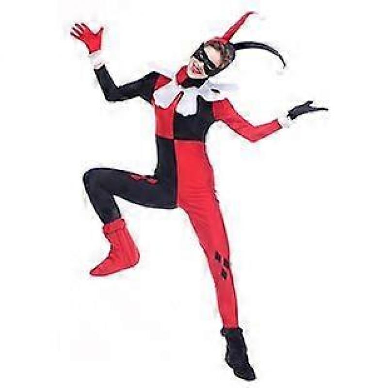 Role Play Clown Costume Halloween Costume Harry Qinn Anime Circus Clown