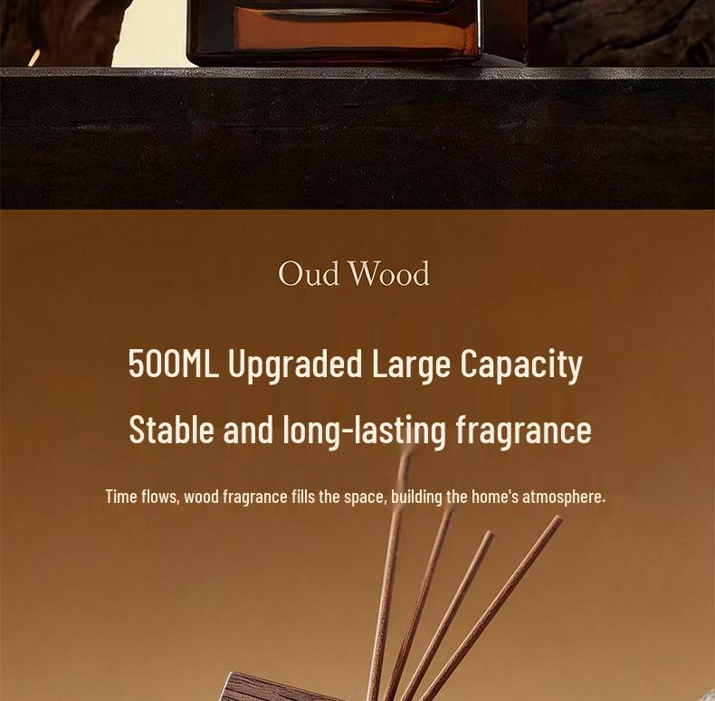 500ML Zen Tea Aroma Diffuser: Long-Lasting, All-Season Flameless Fragrance for Home & Hotel