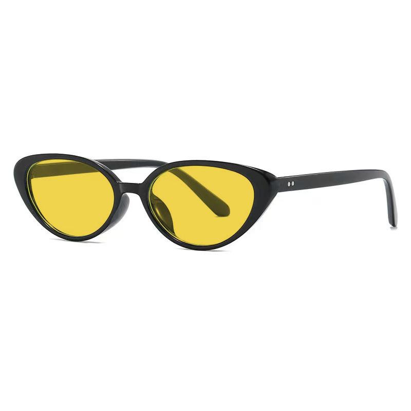 New Cat-Eye Night Vision Myopia Glasses for Women High-Definition Eyeglasses for Day and Night Driving Diopter 0 To -4.0