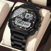New Men's Watch Multifunctional Waterproof Sports Electronic Watch