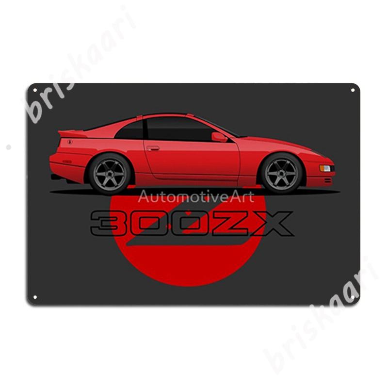 300zx Z32 Metallskyltar pub Hemplattor Design Tennskylt Affischer
