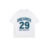 Oversized T Shirt Black Dreamer 29 New York City Print Casual Streetwear For Women