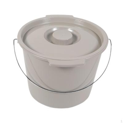 Portable Toilet Bucket Commode with Handle Removable