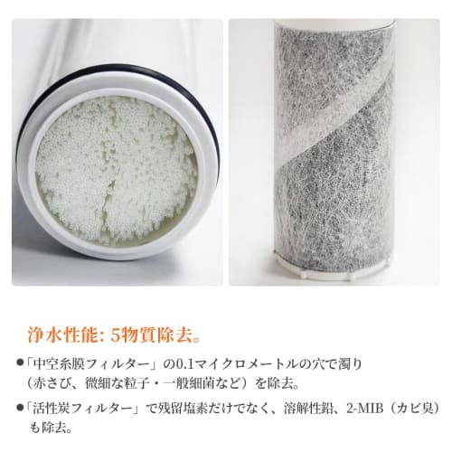 VANYAY [JIS Standards Certified in Japan] SFC0002T Water Purifier Cartridge, Replacement for BSC05003, SFC0002TTS, ZSRJT002R12BC, FP1025, and PZ871-3.