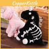 Dark Unicorn Plush Backpack With Skull Design For Fashion Accessory Characters Included)