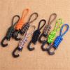 7-Core Braided Paracord Rope Keychain Handmade Survival Key Ring For Men Women Car Backpack Pendant Outdoor Camping Jewelry Gift