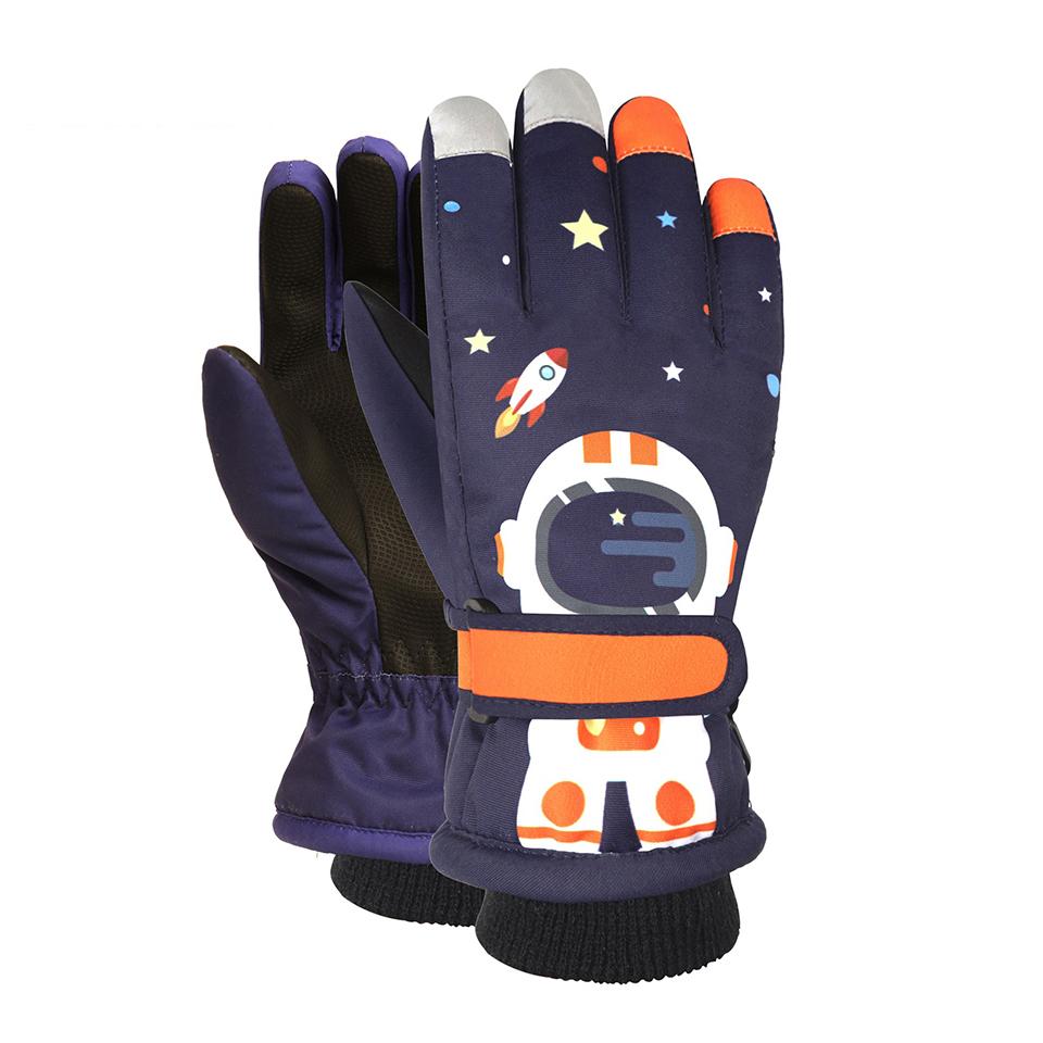 

Durable And Safe Loogdeel Thicken Waterproof Kids Gloves Snowboard Riding Snow Child Winter Gloves For Boys Girls Winter Children Ski Gloves L
