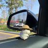 Hamster Niedliche Harzpuppe Maschine Auto Dekoration Auto Strohhut Hamster Autozubehör Zufälliger Stil Autozubehör Innenraum