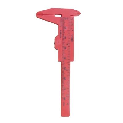 High Accuracy Plastic Measuring Tool Double Scale Marking Easy To Read Not Drop Measuring Calipers for Workshop Use