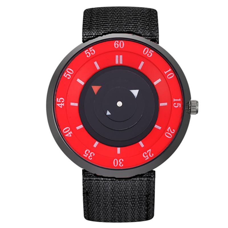 Reloj Hombre Original Brand Boys Watches Men Students Fasshion Nylon Band Design Watch Black Relogio Masculino Montre Homme