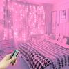 3/4/6M Festoon Christmas Home Decoration LED Curtain Lights Fairy Garland On The Window USB 8 Modes Light String Wedding Party
