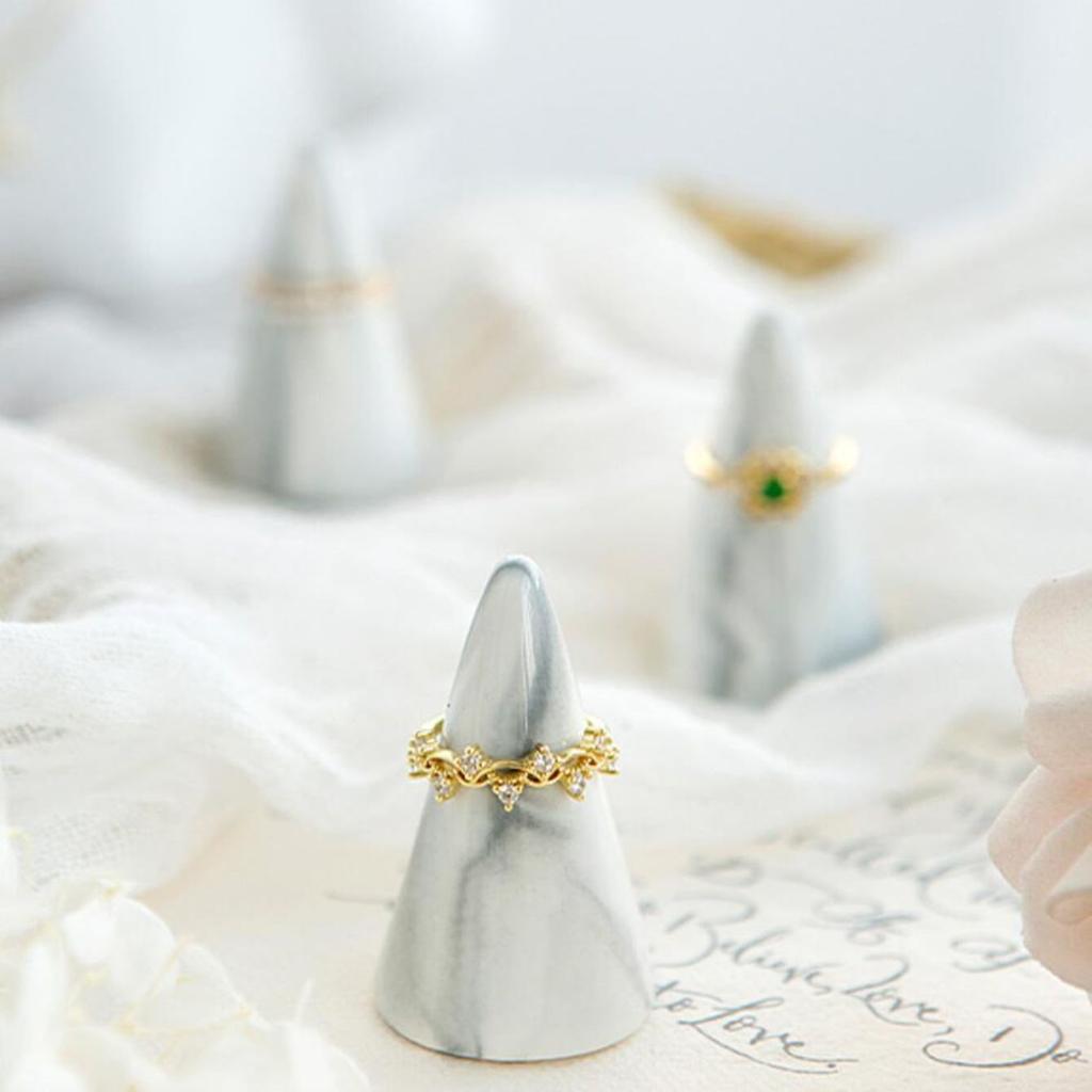 Cone Rings Holder Silicone Mold Jewelry Display Rack Candle Mold Epoxy Resin Mold DIY Handmade Crafts Decoration Casting Tool