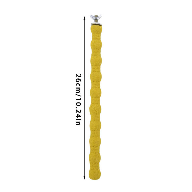 Frosted Molar Stick Beak Grinding Bar Toy Stand Little Pet Calabash Stick Bird Supplies Dogs Cats Pet Supplies Parrot Pole Birdcage Supplies