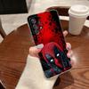 Funda Transparente Divertida de Marvel Deadpool para Samsung Galaxy A57 A37 A56 A36 A55 A54 A35 A26 A07 A17 A16 A06 A36 A15 Funda Suave de Deadpool