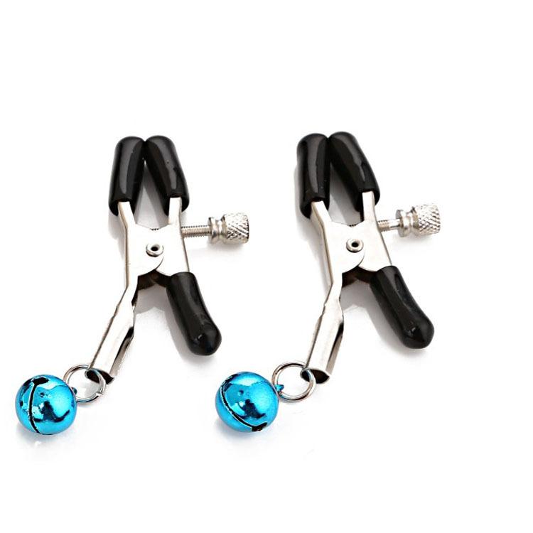 MoDi Metal Nipple Clamp with Metal Chain for Women Fetish To Breast Labia Clip Stimulation Massager Bdsm Bondage Sex Products Adult