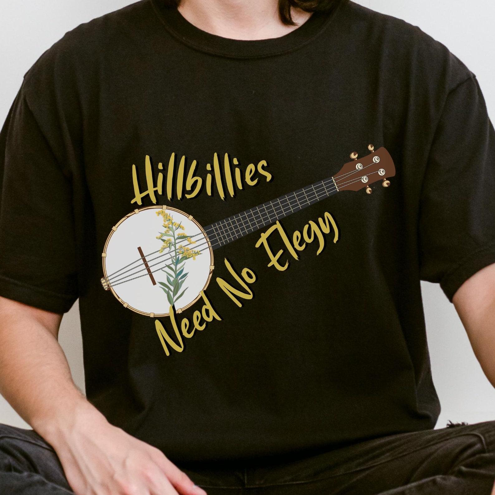 Hillbillies Need No Elegy Shirt: Appalachian Pride Comfort Colors Tee S