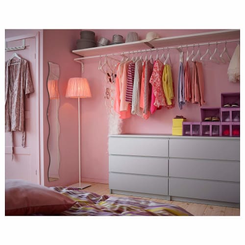 IKEA BUMERANG Solid Wood Clothes Hangers with Shoulder Recesses for Suits, Jackets, and Camisoles (Set of 2 (16 Pieces), White)