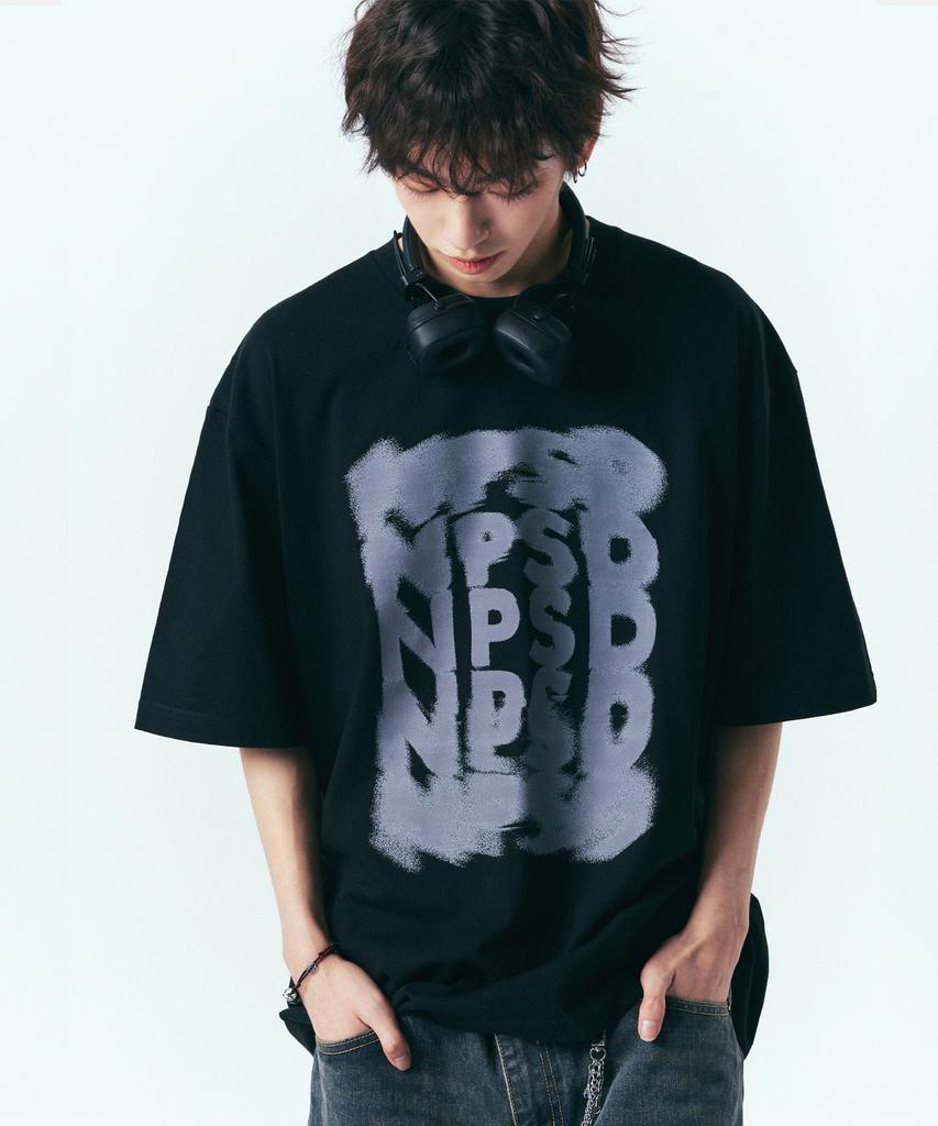 NP STUDIO [2Pack] Npsd Logo Oversized T-Shirt 2 Colors