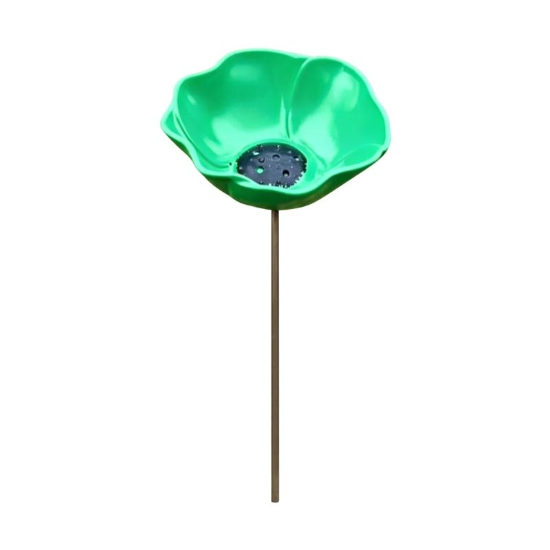 Distinctive metal flower garden decoration Offering Refreshment Space For Backyard Animals