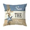 1/4pcs Summer Starfish Shell Cushions Pillowcase Polyester Cushion Cover Throw Pillow Pillowcover Home Car Sofa Decor
