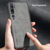 Luksusowe etui ze skóry PU do Xiaomi Mi Note 10 Pro 10Pro etui matowe silikonowe etui ochronne na telefon do Xiaomi Mi CC9 Pro Coque