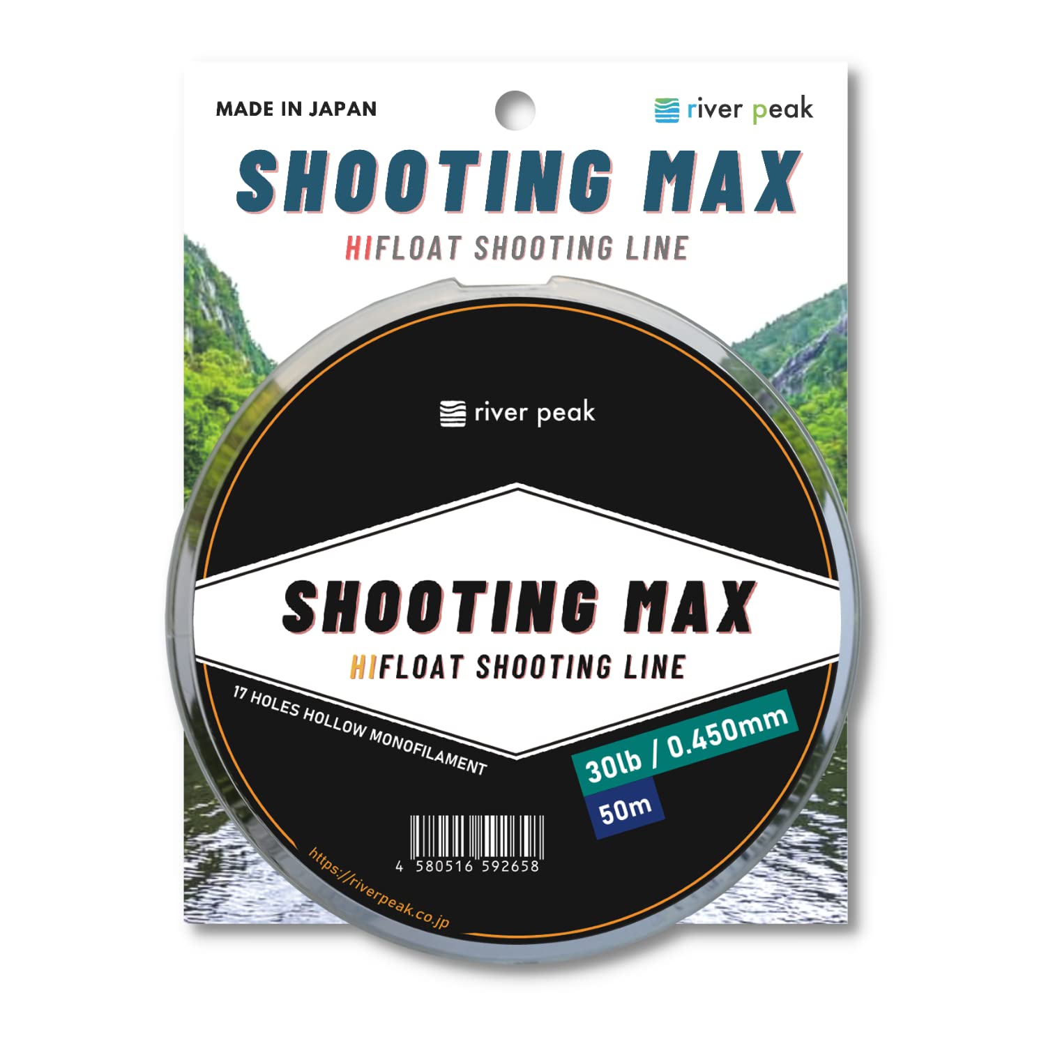 

River Peak SHOOTING MAX High Float Shooting Line (30LB, WHITE)