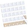 50pcs Clear Vertical Blind Repair Tabs Friendly
