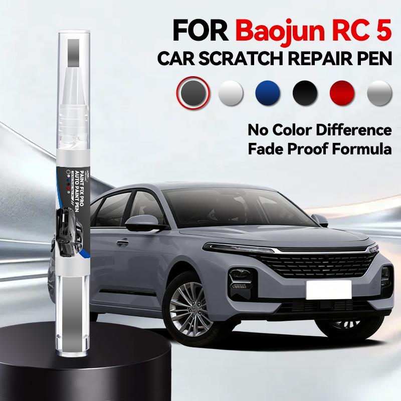 

OPRTAMG Hot Purpose Vehicle For Baojun-RC 5 Car Paint Repair Pen Touch Up Scratch Remover DIY Auto Accessories Black Silver Whit
