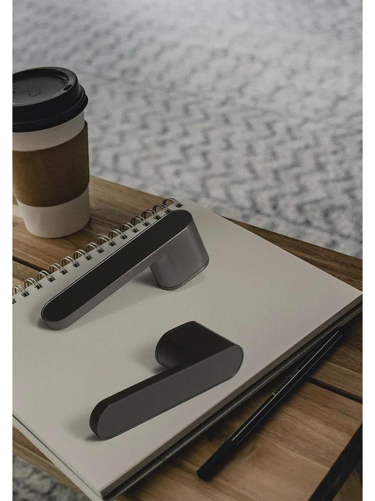 BAGB Italian Minimalist Silent Magnetic Door Lock for Indoor Bedrooms