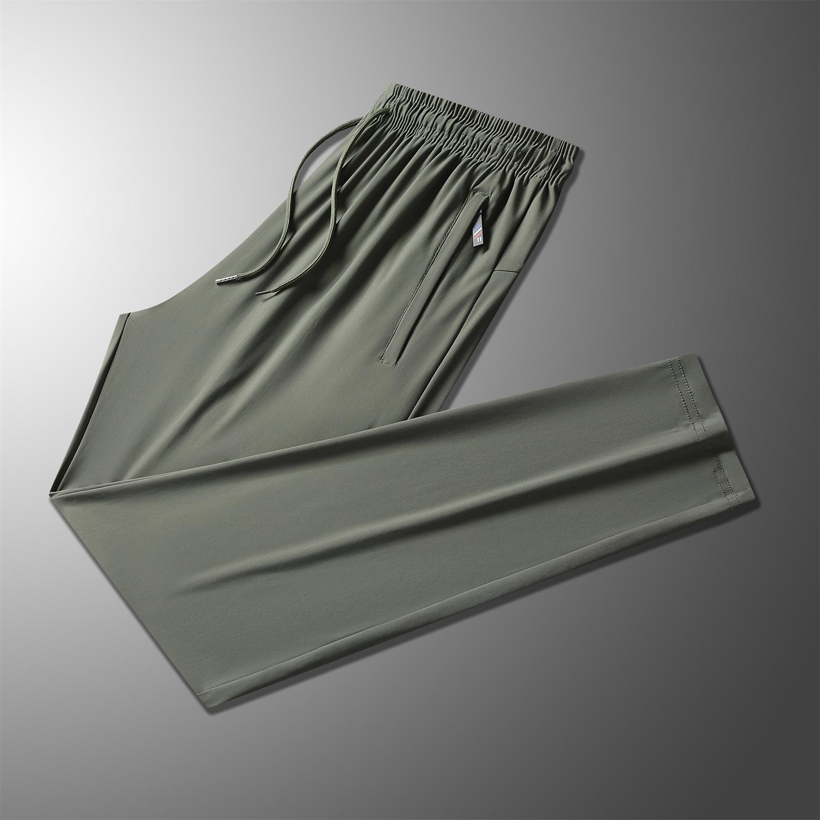 

Женские повседневные брюки с высокой талией, поясом, спортивными брюками и карманами L армия зеленый