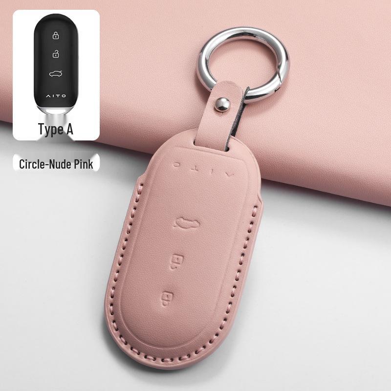 AITO M9 Key Case: Original Car Color, 2025 New M8 Protective Shell, M7 Buckle, M5 Bag Automotive Accessories