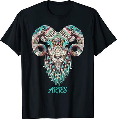 Camiseta unisex Aries Zodiac marzo abril cumpleaños