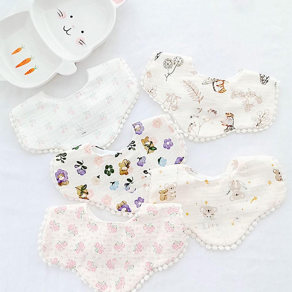 

Dirt-proof Baby Bibs Cotton Drool Towel Durable Burp Cloths Infant