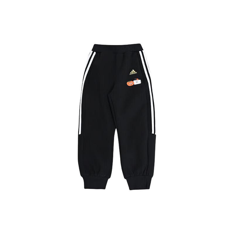 

Новые вязаные спортивные штаны Adidas черные детские JF3876 140