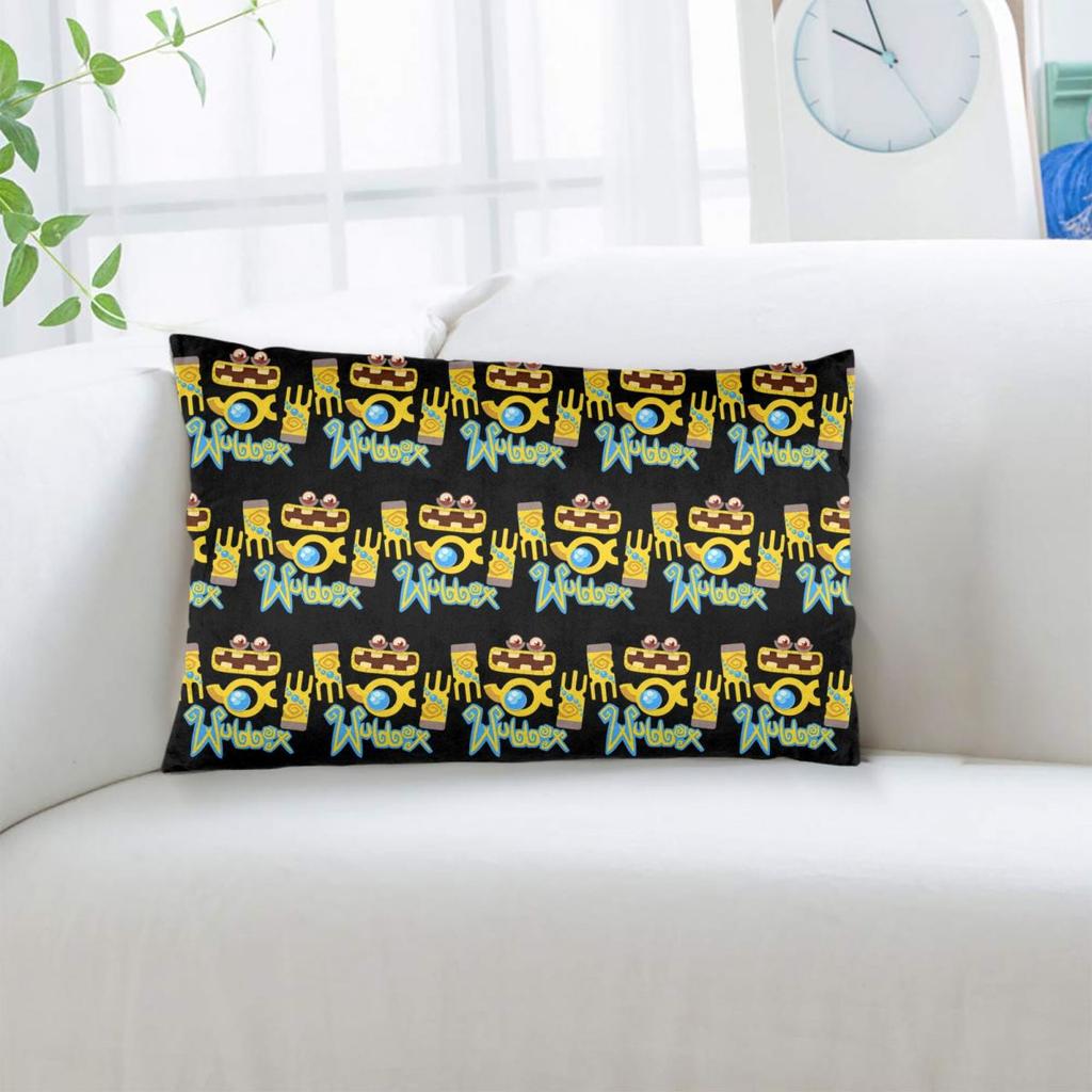 Wubbox My Singing Monsters Rectangle Pillowcase Cushion Cover Decorative Bedroom Bed Home Comfort Throw Pillow