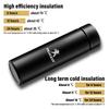 Smart termosmugg för bil med temperaturvisning Kaffekopp för Peugeot 308 408 508 RCZ 208 3008 2008 206 207 108 406 407 408 206 207 208 306 307