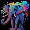 Full 5D DIY Diamond Painting Painted Elephant Diamond Embroidery Full Cross Stitch Home Decoration Handmade Gift