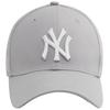 New Era 39THIRTY League Essential New York Yankees MLB Cap, Mens Grey Cap