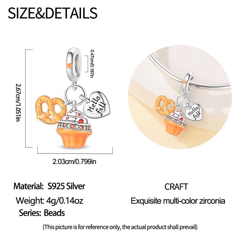 Copper Luminous Charms Angel Celebrate Candle Pendant Jewellery Fit Original Bracelet Necklace For Women Diy Gift