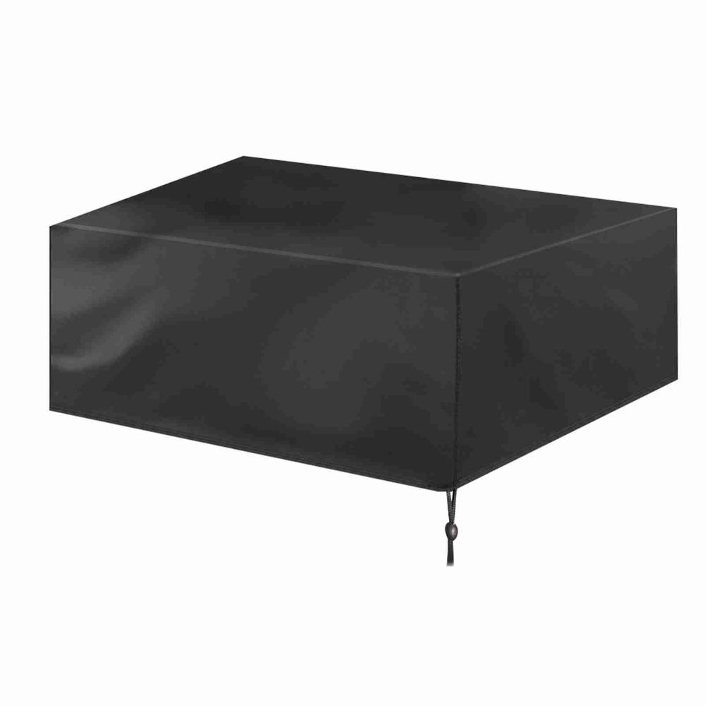 Oxford Cloth Outdoor Table Cover Dust-Proof Heavy Duty Patio Furniture Covers Waterproof Black