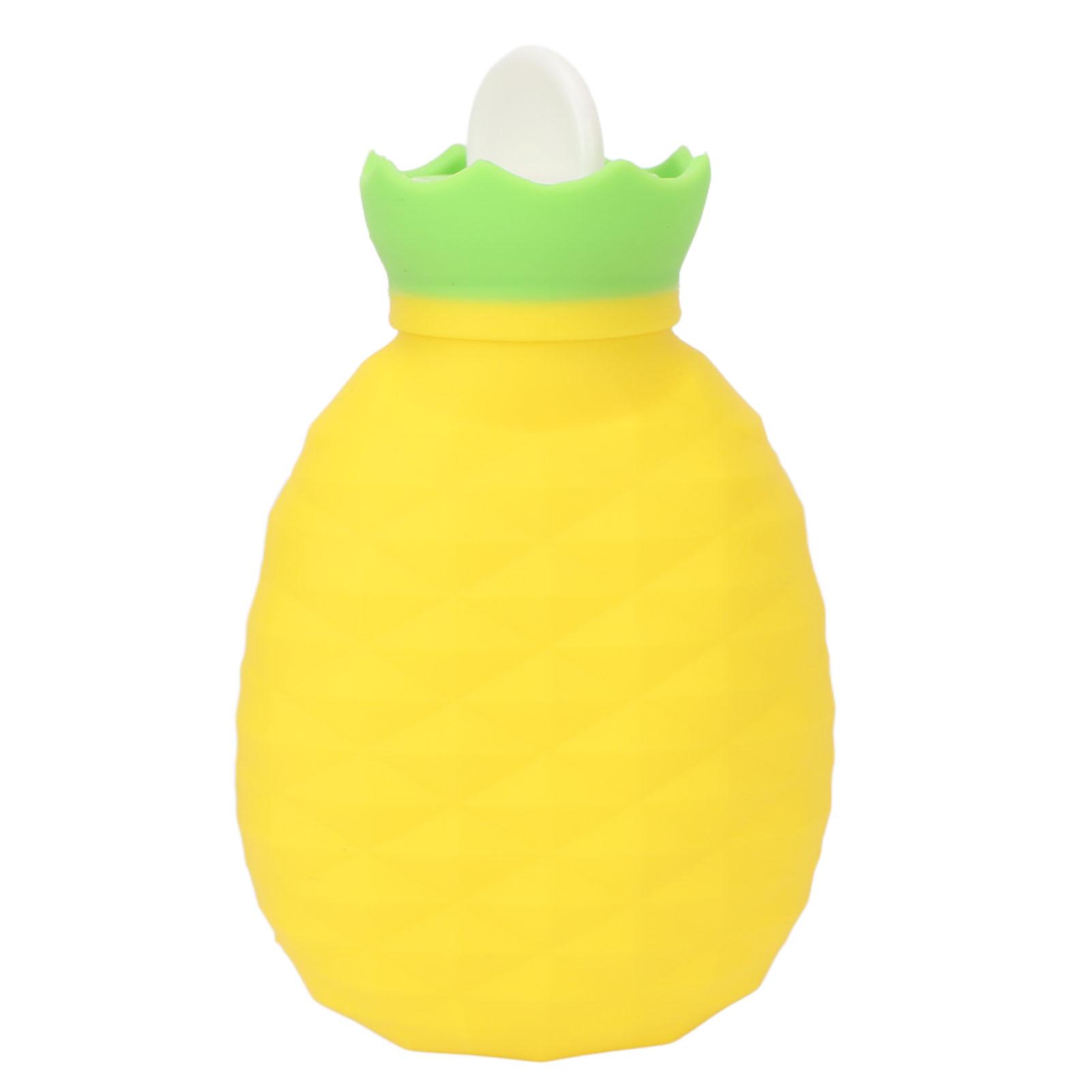 

Cute Hot Water Bottle Children Women Home Silicone Thick Safe Hot Water Bag for Hands Abdomen 200ML жёлтый